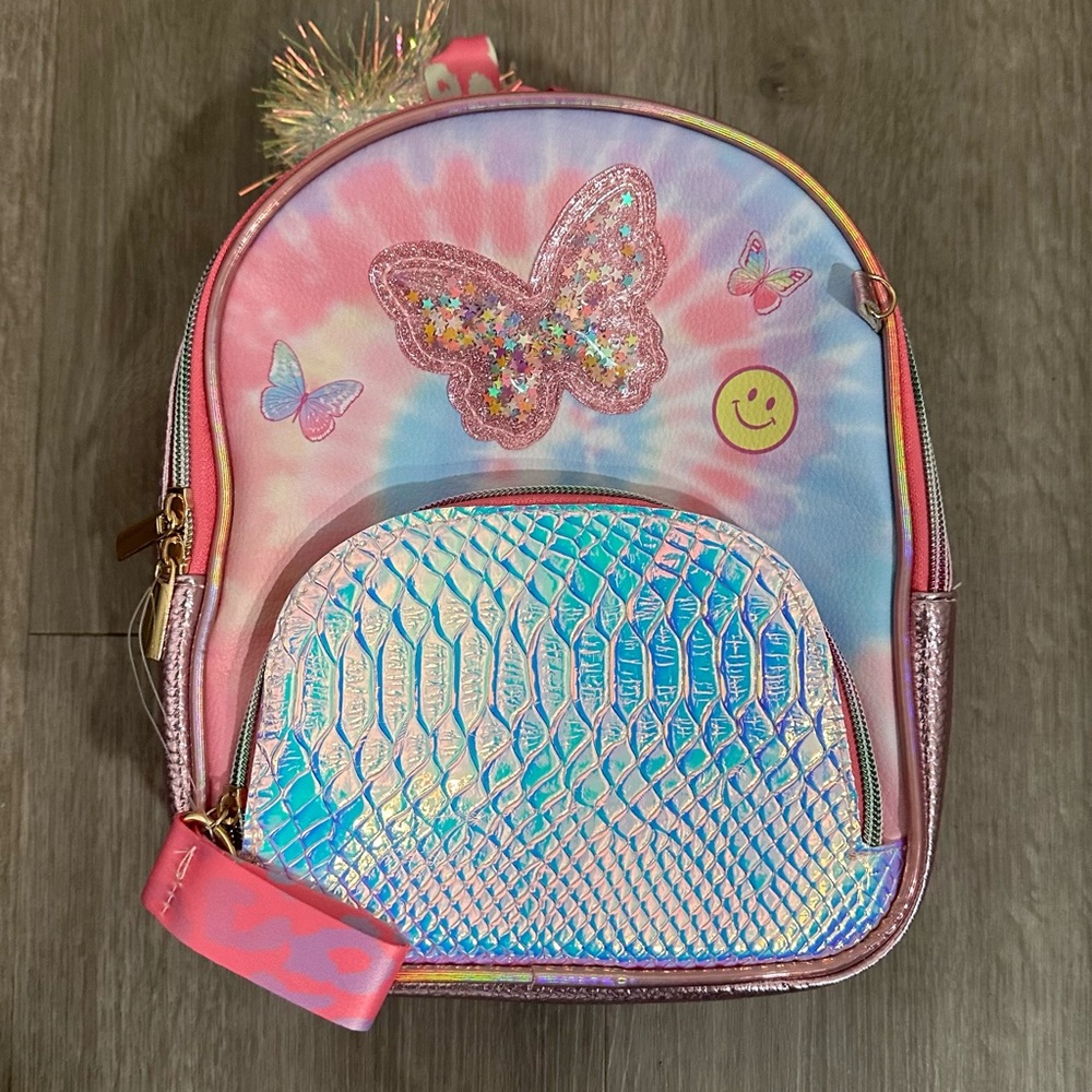 Pink Girls Mini Backpack